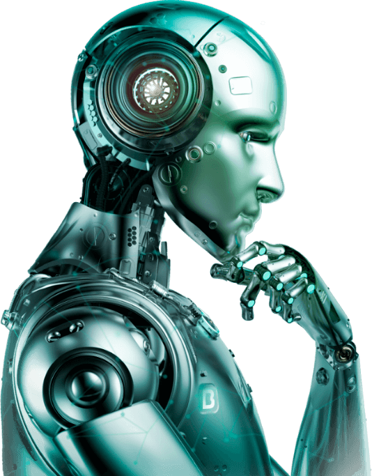 Trading Robot Illustration